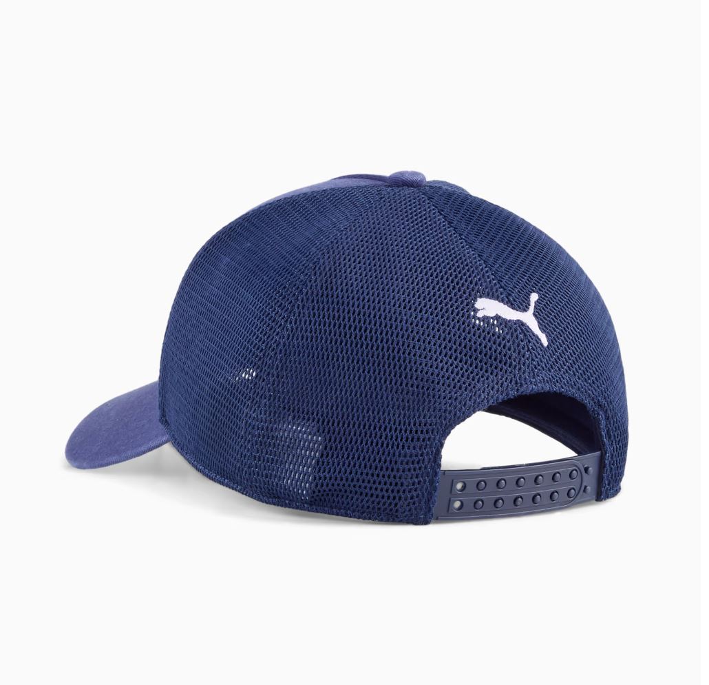 Ferrari Trucker Baseball Cap Blue