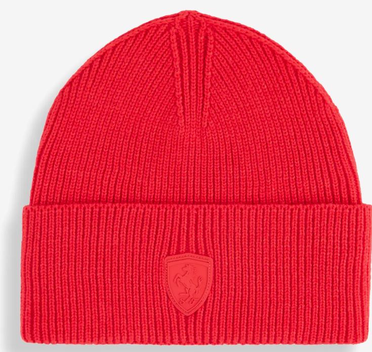 Scuderia Ferrari F1 Beanie Hat Red