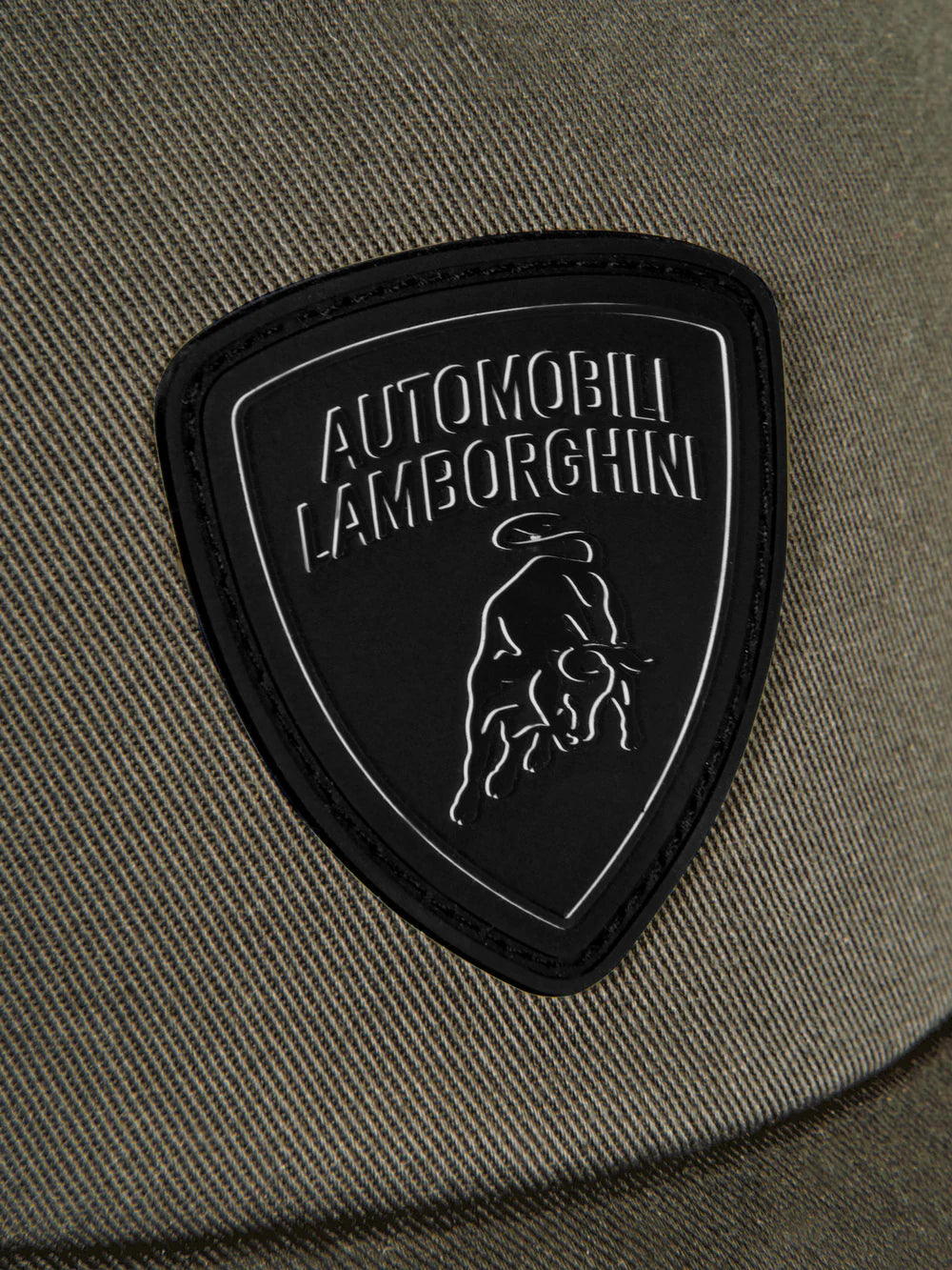 Lamborghini Arena Shield Logo Hat Army Green