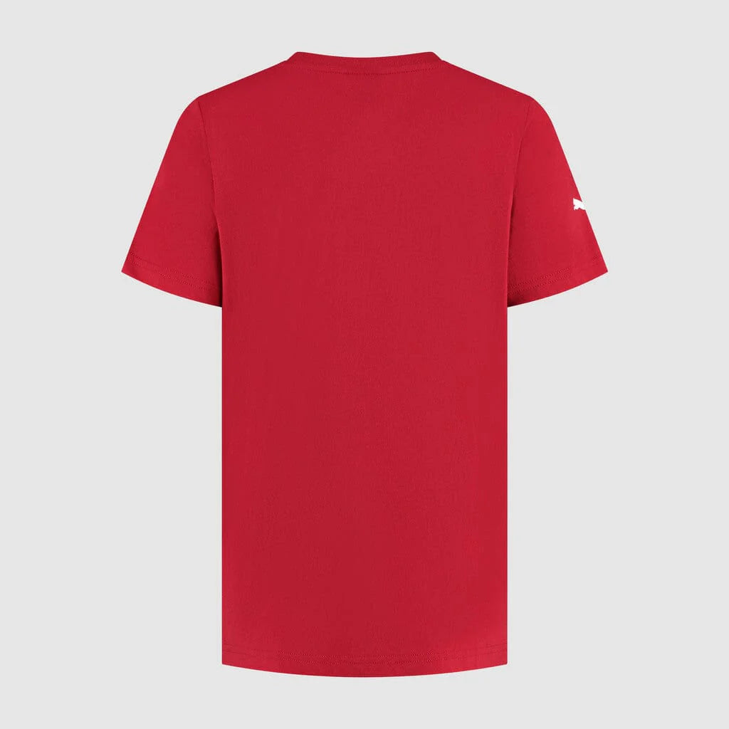 Scuderia Ferrari F1 Men's Large Shield T-Shirt Dark Red