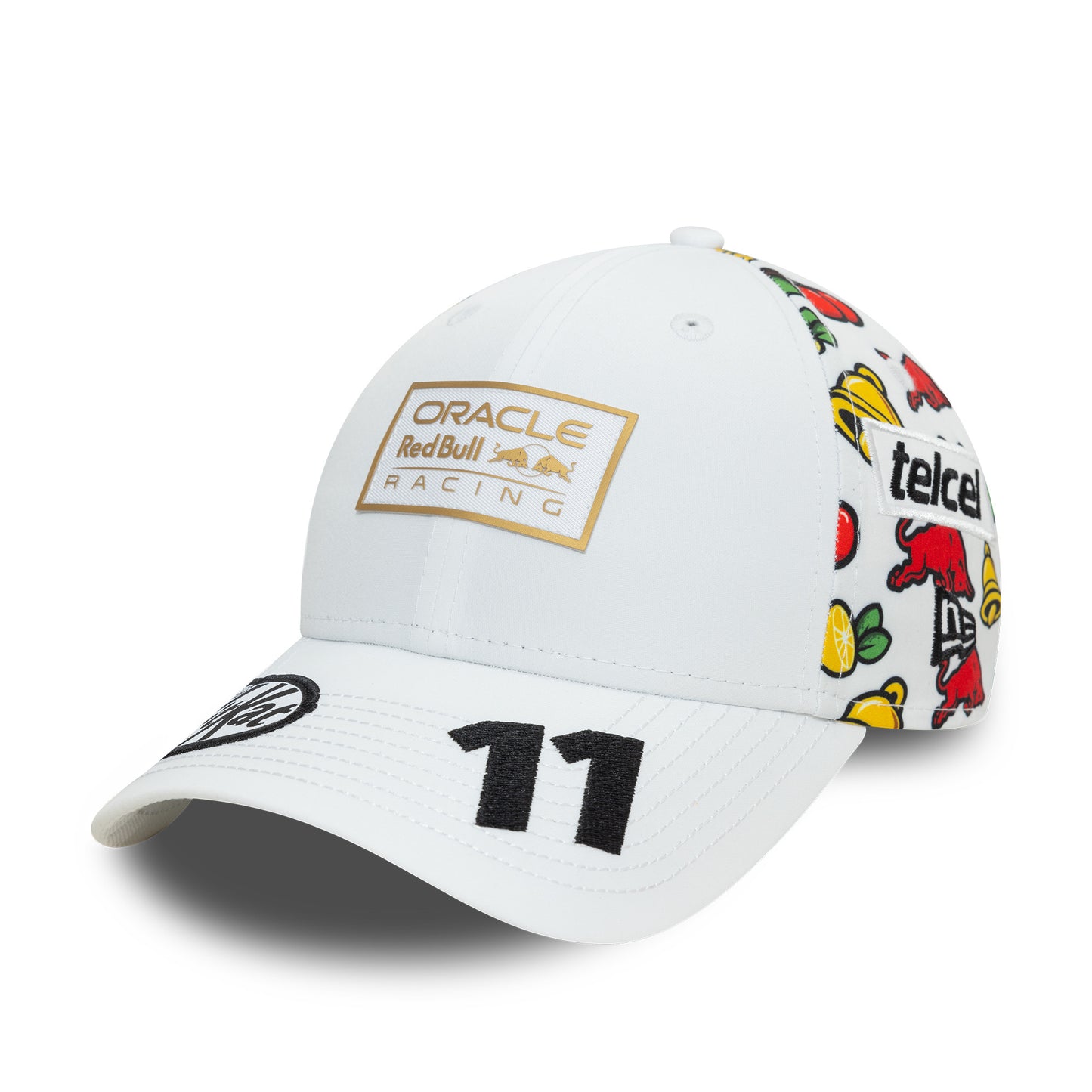 Red Bull Racing F1 Special Edition Sergio "Checo" Perez Las Vegas GP Hat White