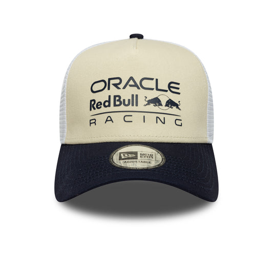 Red Bull Racing F1 A-Frame Trucker Cap Cream
