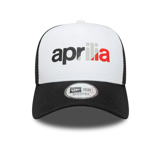 Aprilia Wordmark A-Frame Trucker Cap Black