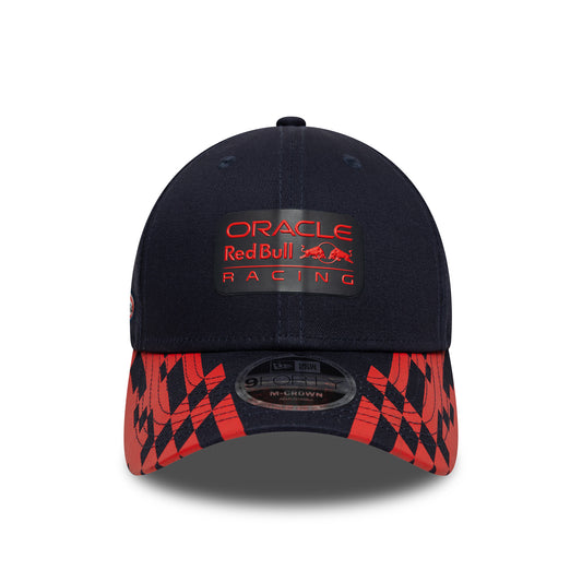 Red Bull Racing F1 Visor Print M-Crown Cap Dark Blue