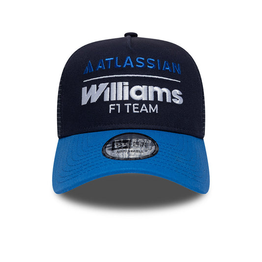 Williams Racing F1 Essential A-Frame Trucker Adjustable Hat Navy