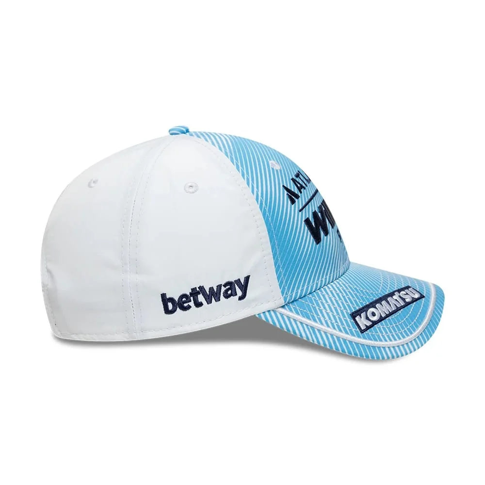 Williams Racing F1 2026 Team SE Madrid Spain GP Adjustable Hat Blue
