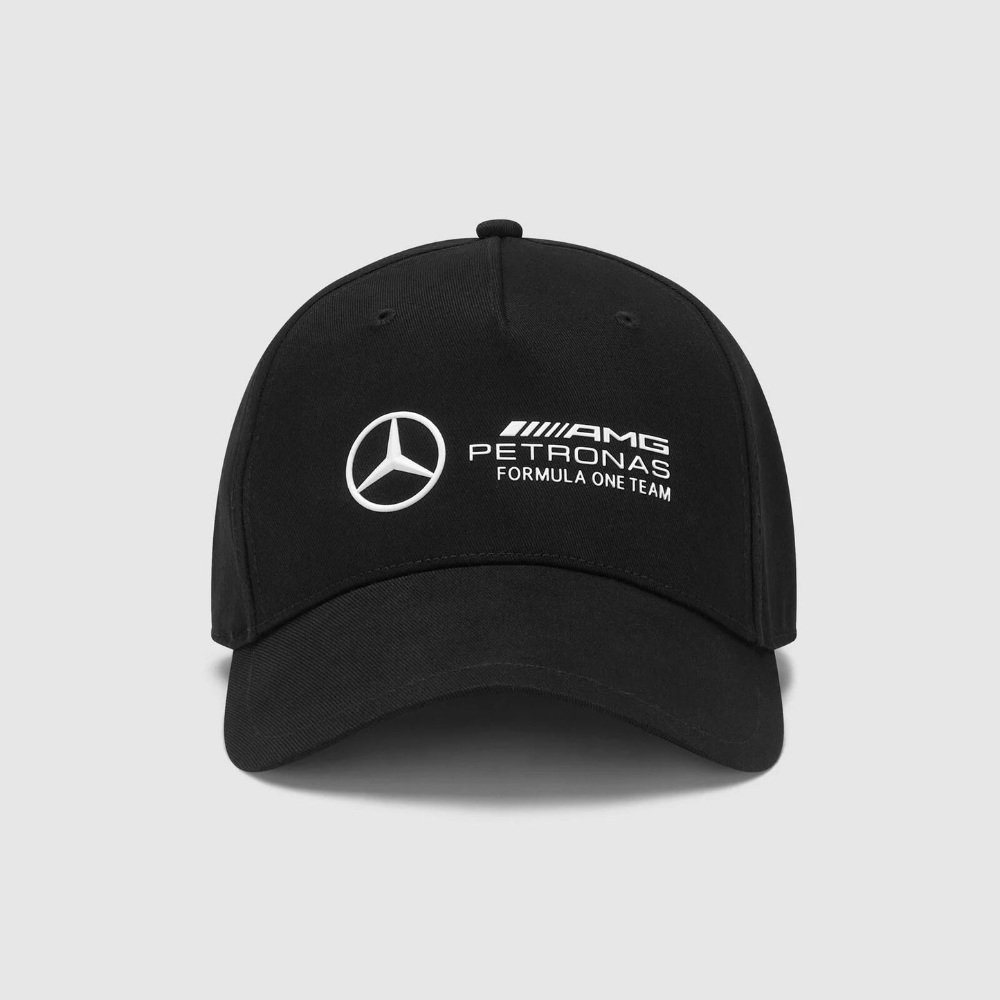 Mercedes AMG Petronas F1 Large Logo Baseball Hat Black