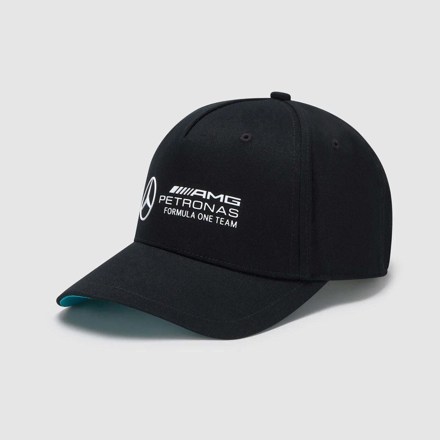 Mercedes AMG Petronas F1 Large Logo Baseball Hat Black