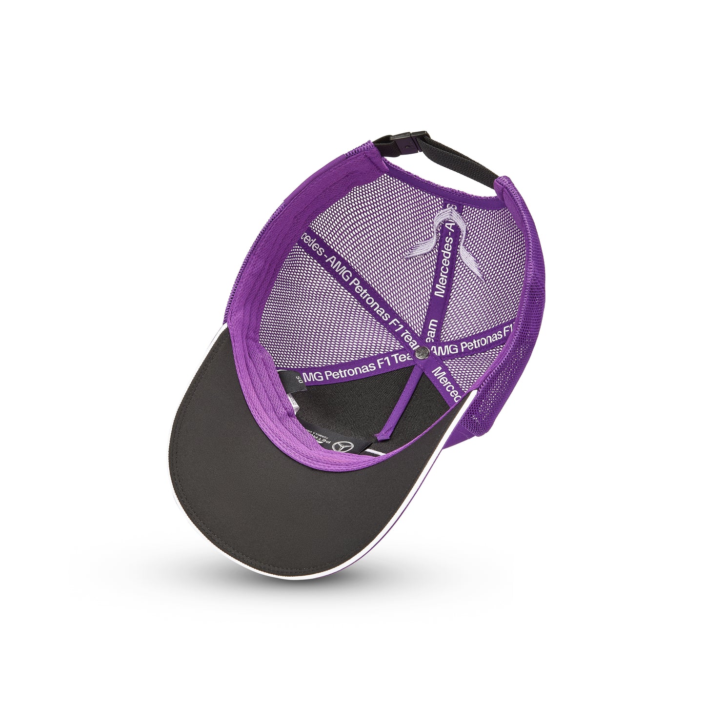 Mercedes AMG Petronas F1 Lewis Hamilton Baseball Hat Purple