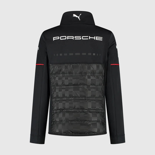 Porsche Motorsport Women's Team Hybrid Jacket Black