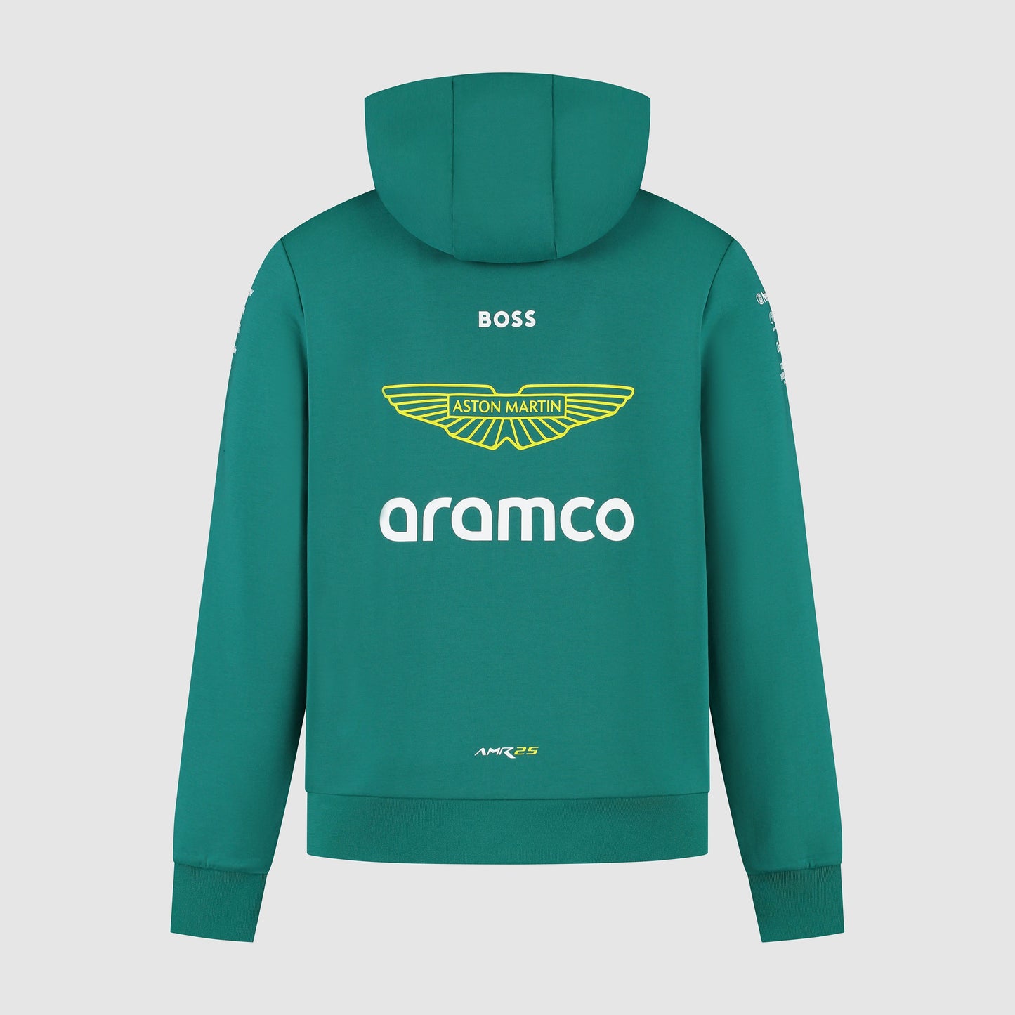 Aston Martin F1 2025 Men's Team Hooded Sweatshirt Green