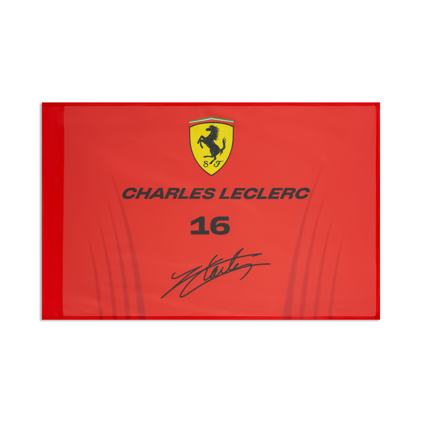 Scuderia Ferrari F1 Charles Leclerc Flag Red