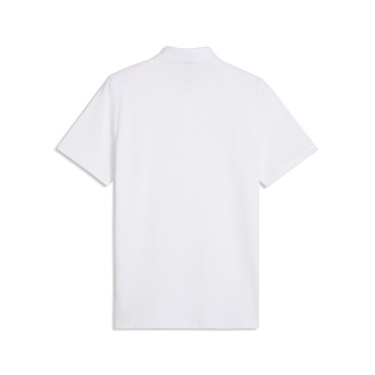 Scuderia Ferrari F1 Men's Fanwear Polo Shirt White