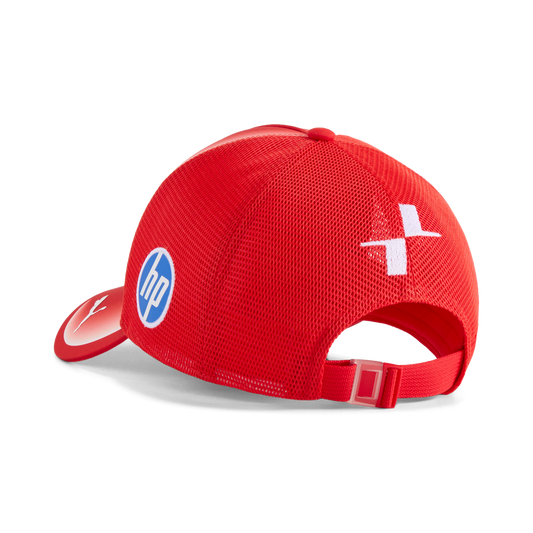 Scuderia Ferrari F1 2026 Charles Leclerc Team Trucker Hat Red