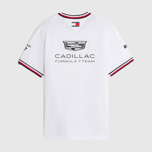 Cadillac F1 Racing 2026 Valtteri Bottas Team T-Shirt White