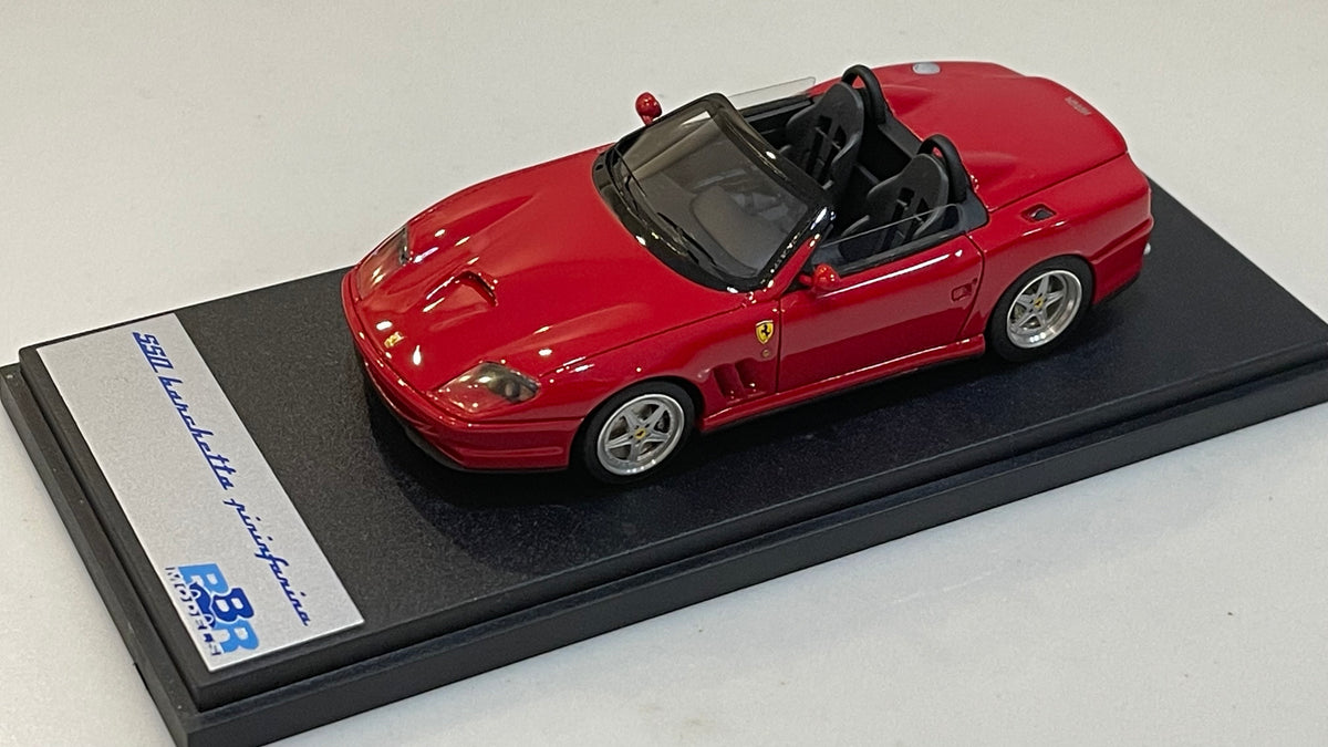 BBR 1/43 Ferrari 550 Barchetta 2000 Red BBR137A – Paddock