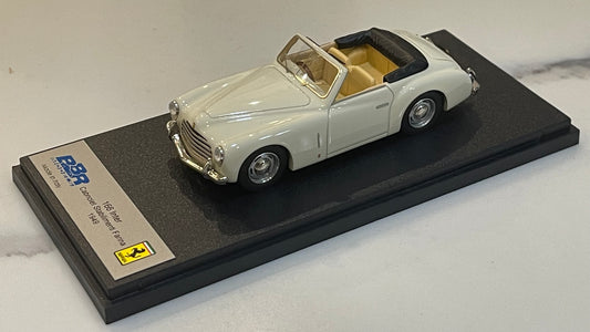 BBR 1/43 Ferrari 166 Inter Cabriolet 1949 Ivory BBR173A
