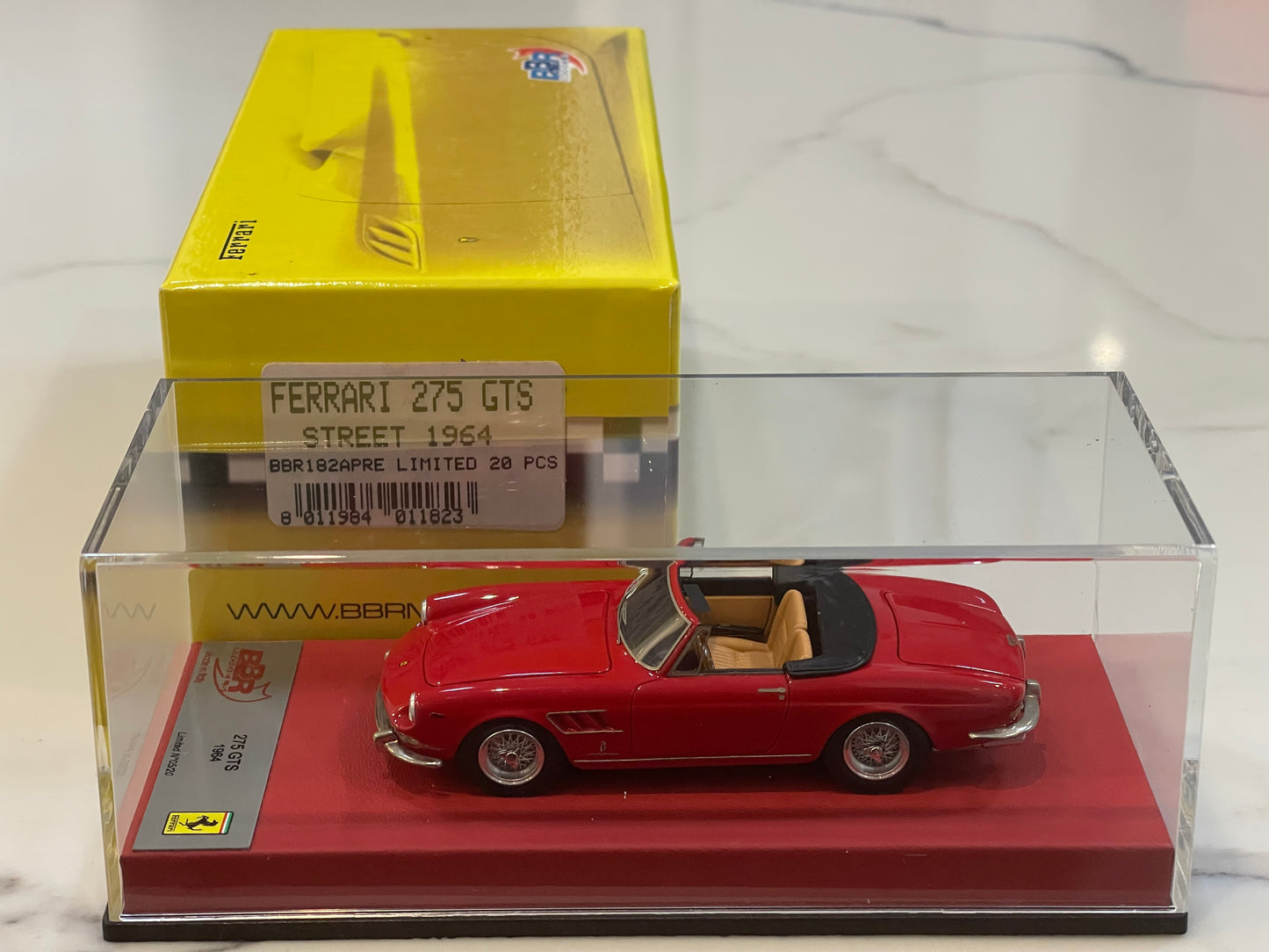BBR 1/43 Ferrari 275 GTS 1964 Red BBR182APRE
