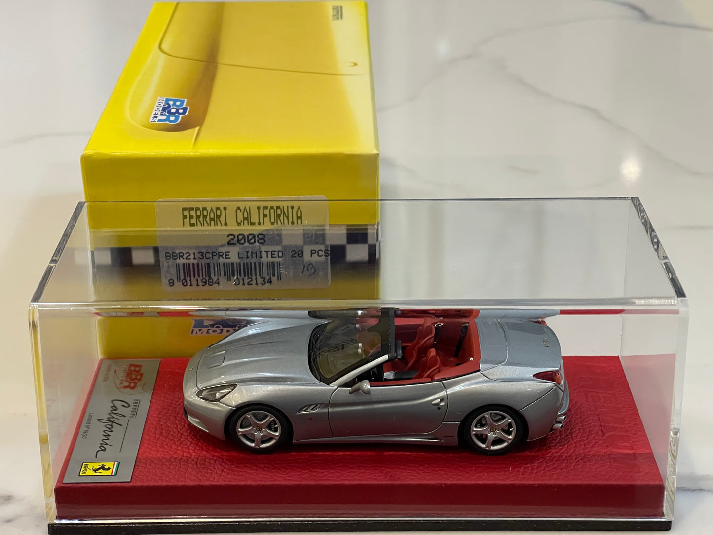 BBR 1/43 Ferrari California 2008 Titanium Grey BBR213CPRE