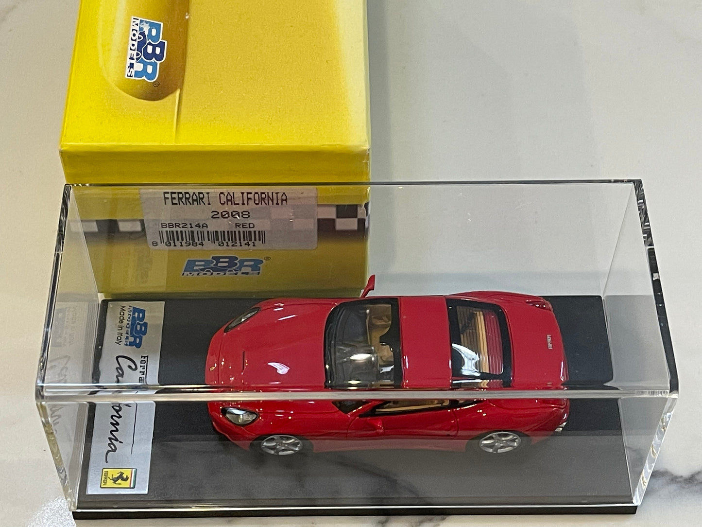 BBR 1/43 Ferrari California Closed 2008 Red BBR214A