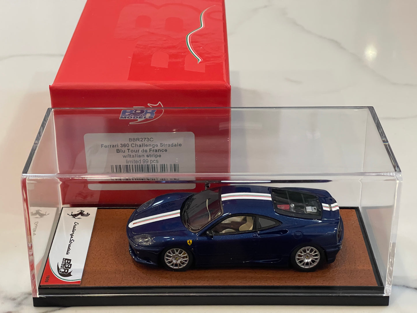 BBR 1/43 Ferrari 360 Challenge Stradale 2004 Tour de France BBR273C
