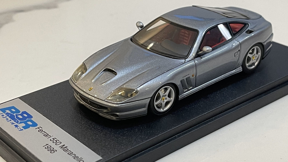 BBR 1/43 Ferrari 550 Maranello 1996 Titanium Grey BBR90C – Paddock  Collection