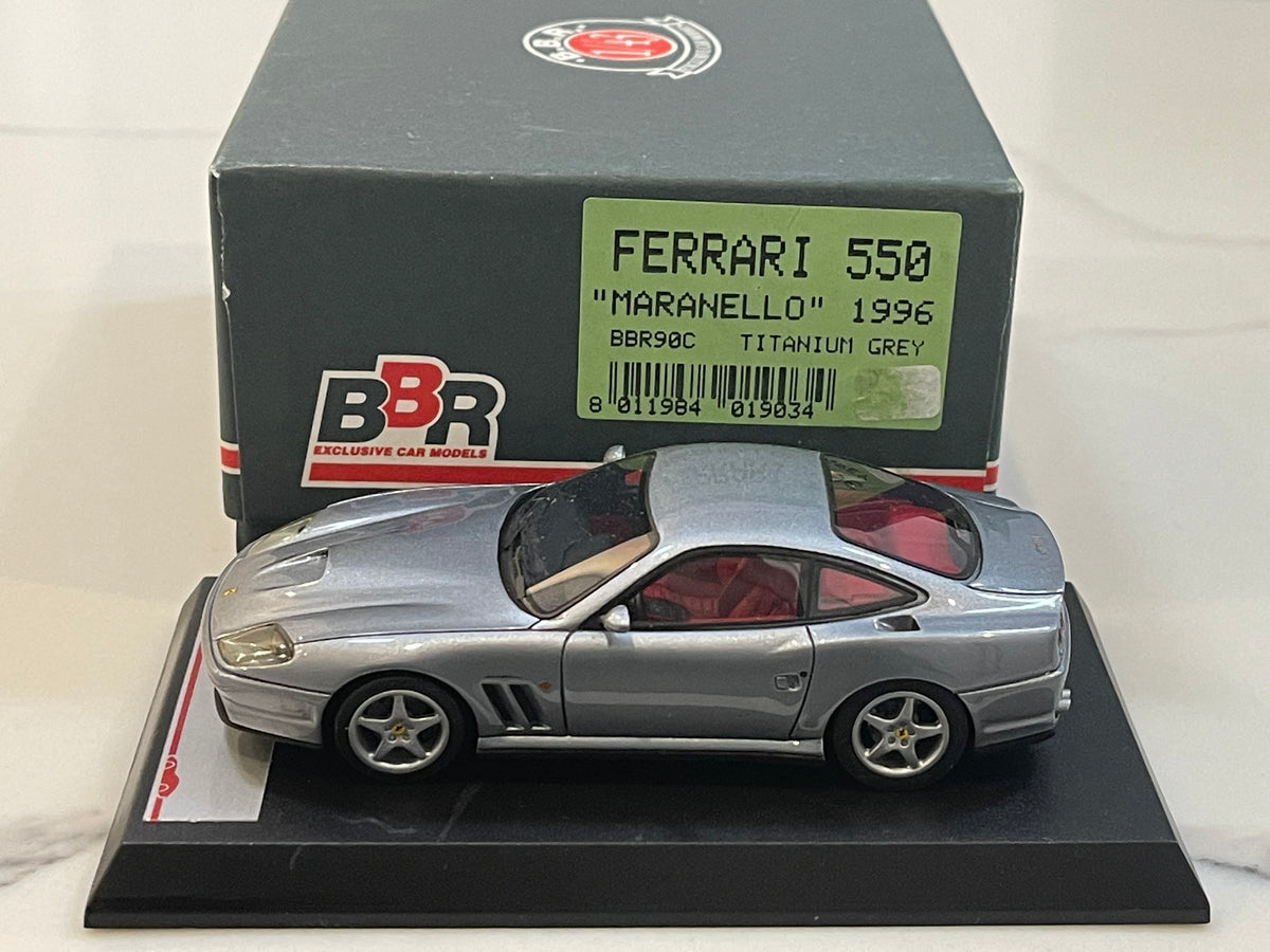 ☆激レア*BBR*1/43*Ferrari 550 Maranello シルバー*フェラーリ≠