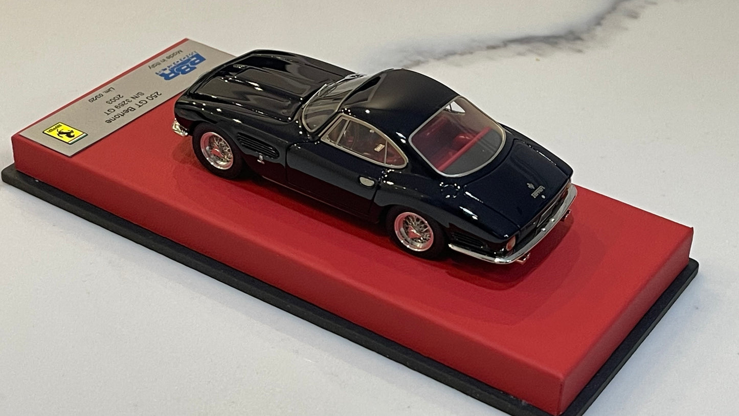BBR 1/43 Ferrari 250 GT Bertone 3269GT 1962 Dark Blue BBR92ALB