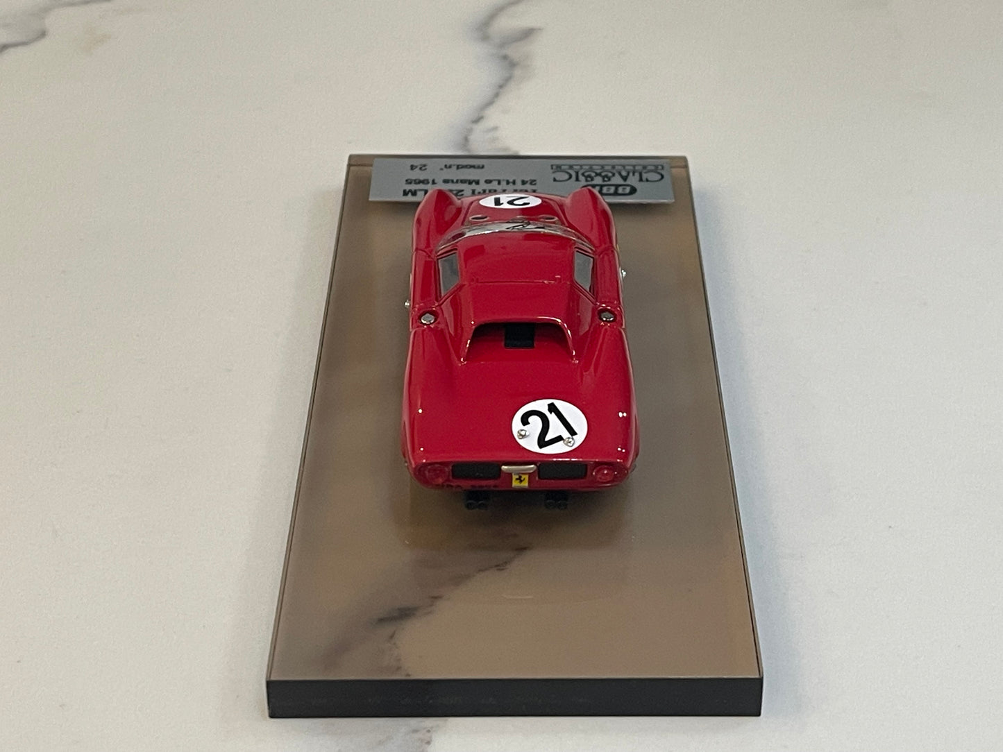 BBR 1/43 Ferrari 250 LM 24 Hours Le Mans 1965 Red No. 21 BC08