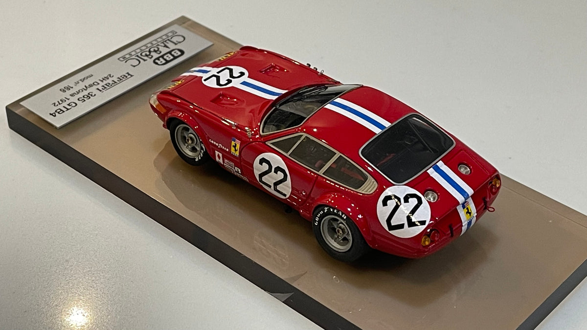 BBR 1/43 Ferrari 365 GTB4 24 Hours Daytona 1972 Red No. 22