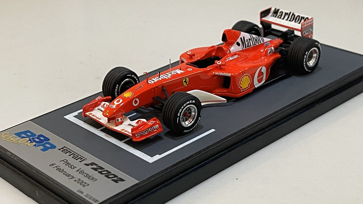 オートバイ・バイク BBR 1/43FERRARI F2002 G.P. BRASILE 2002 BBR 1/43 Ferrari F2002 GP Press F1 Red BG231 – Paddock