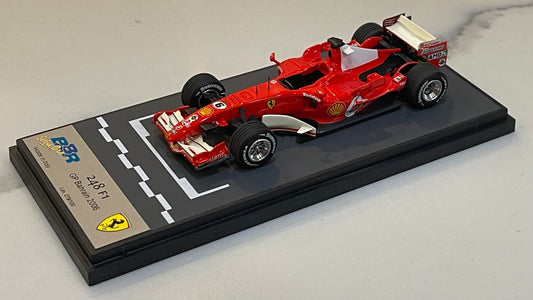 BBR 1/43 Ferrari F248 GP Bahrain 2006 F. Massa F1 Red No. 6 BG304