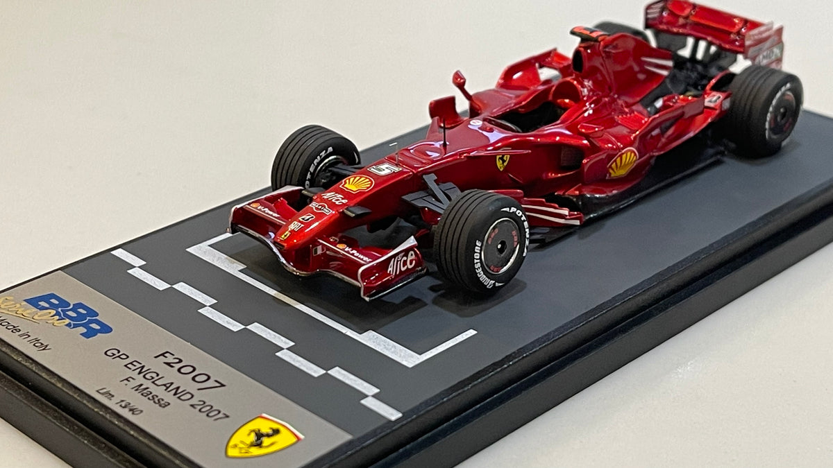 BBR Models 1:43 Kimi Räikkönen Ferrari SF70H #7 2nd Monaco
