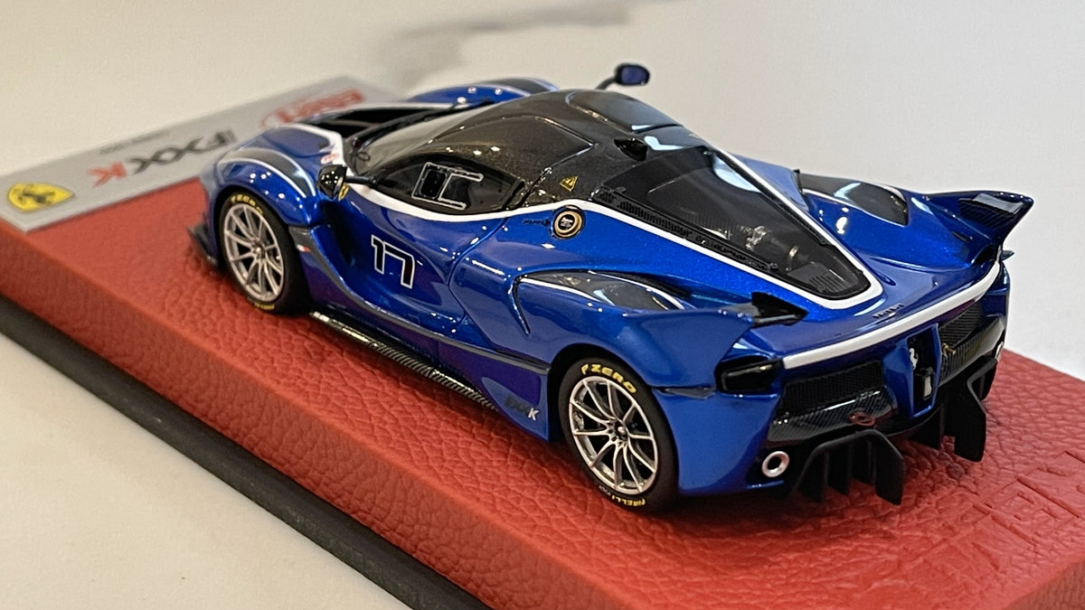 BBR 1/43 Ferrari FXX-K 2015 Blu Francia No. 17 BBRC186BPRE – Paddock  Collection