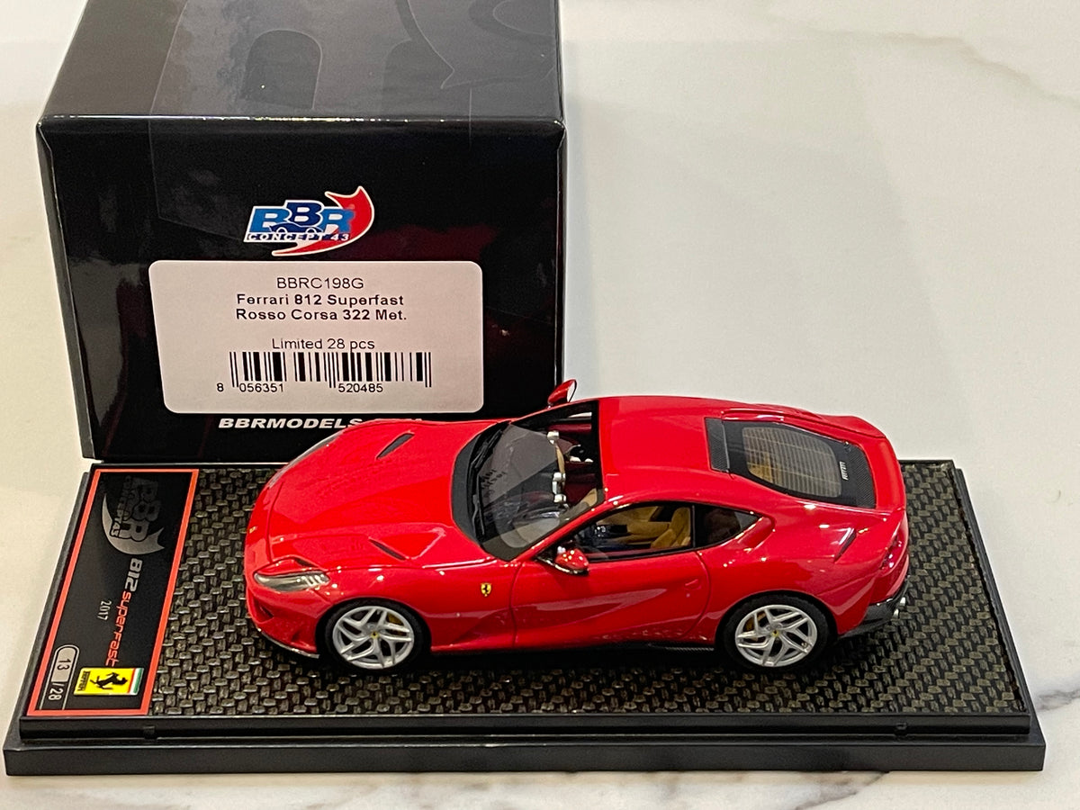 超激安安いbbr ferrari 812gts 1/43 非売品 ミニカー