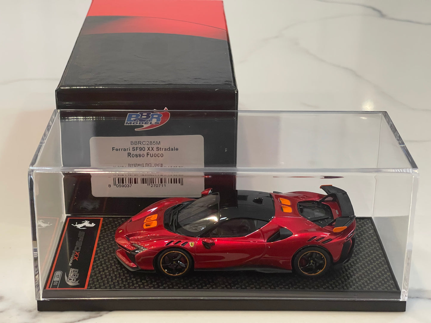 BBR 1/43 Ferrari SF90XX Stradale 2024 Rosso Fuoco BBRC285M