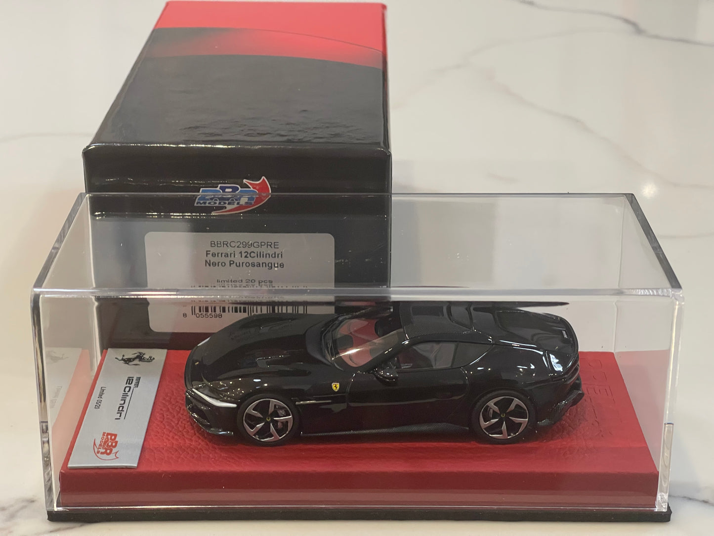 BBR 1/43 Ferrari 12Cilindri 2025 Nero Purosangue BBRC299GPRE