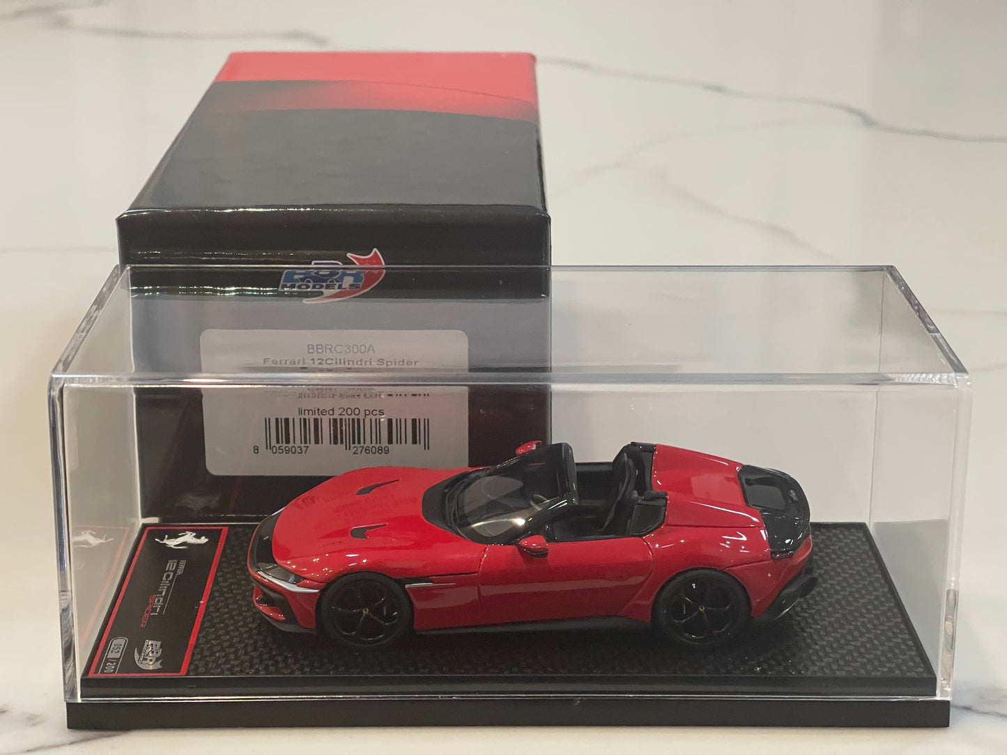 BBR 1/43 Ferrari 12Cilindri Spider 2025 Rosso Corsa BBRC300A