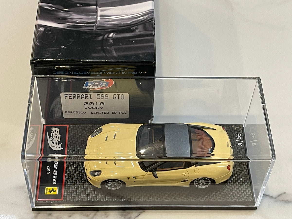 【ミニカー 美品】BBR 1/43 フェラーリ 599XX 2010 BBR 1/43 Ferrari 599XX 2010 Yellow BBRC26A – Paddock Collection