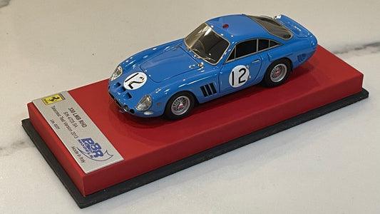 BBR 1/43 Ferrari 330 LMB RHD 4025SA 1963 Blue No. 12 CAR57FLB