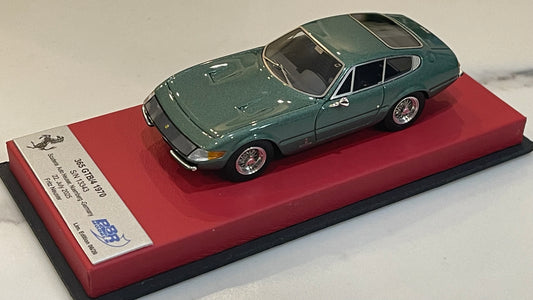 BBR 1/43 Ferrari 365 GTB4 Plexi S/N 13343 1970 Verde Medio BBRCAR98CLB
