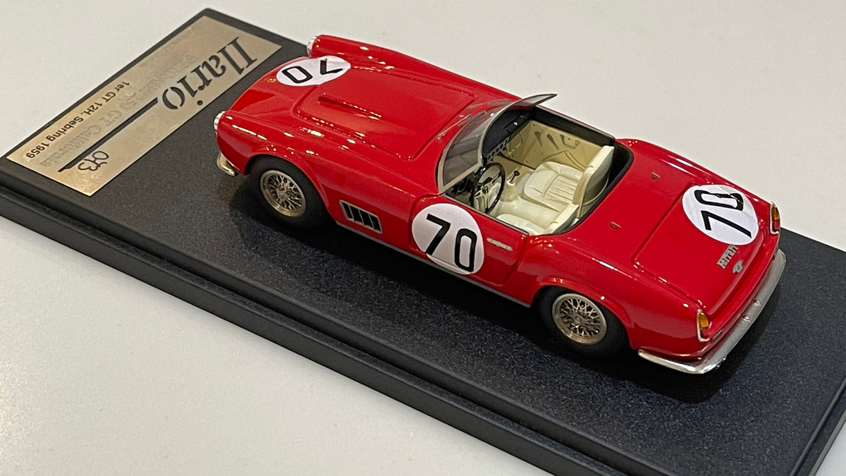 Ilario 1/43 Ferrari 250 GT LWB California Sebring 1959 Red No. 70