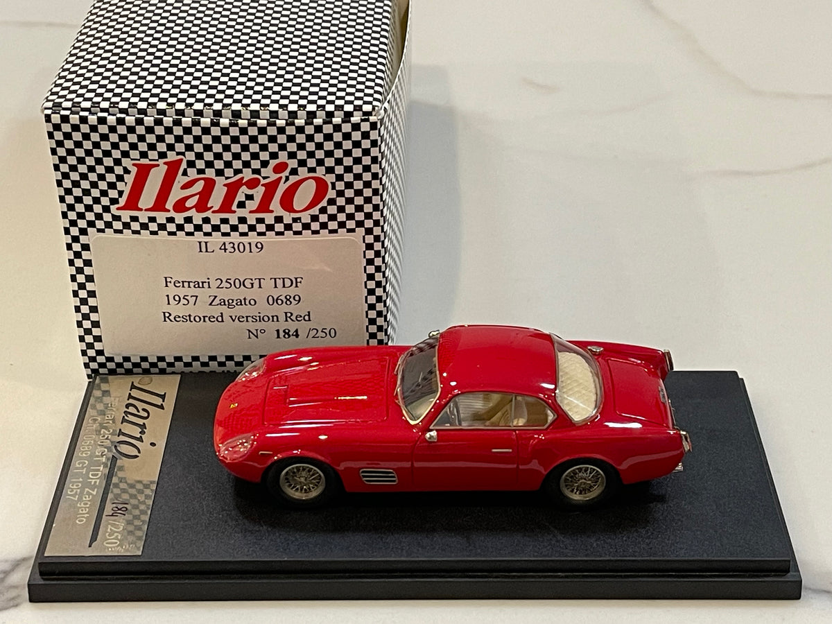 Ilario 1/43 Ferrari 250 GT TDF Zagato 0689GT 1957 Red IL43019 