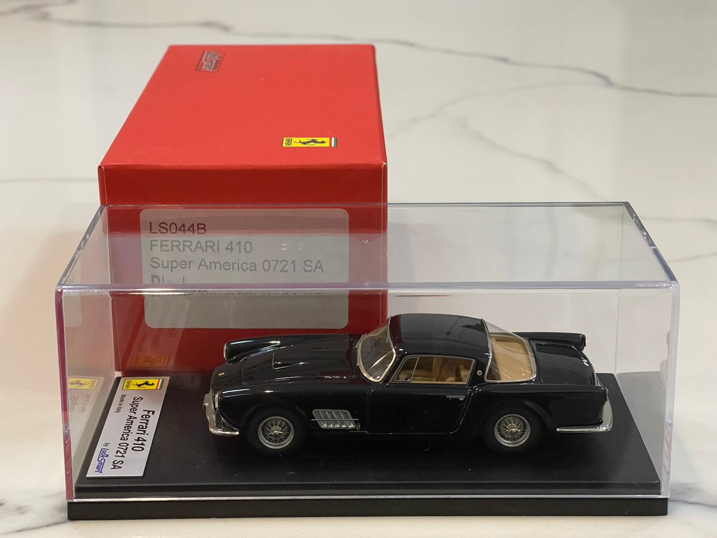 Looksmart 1/43 Ferrari 410 Super America 0721SA 1957 Black LS44B