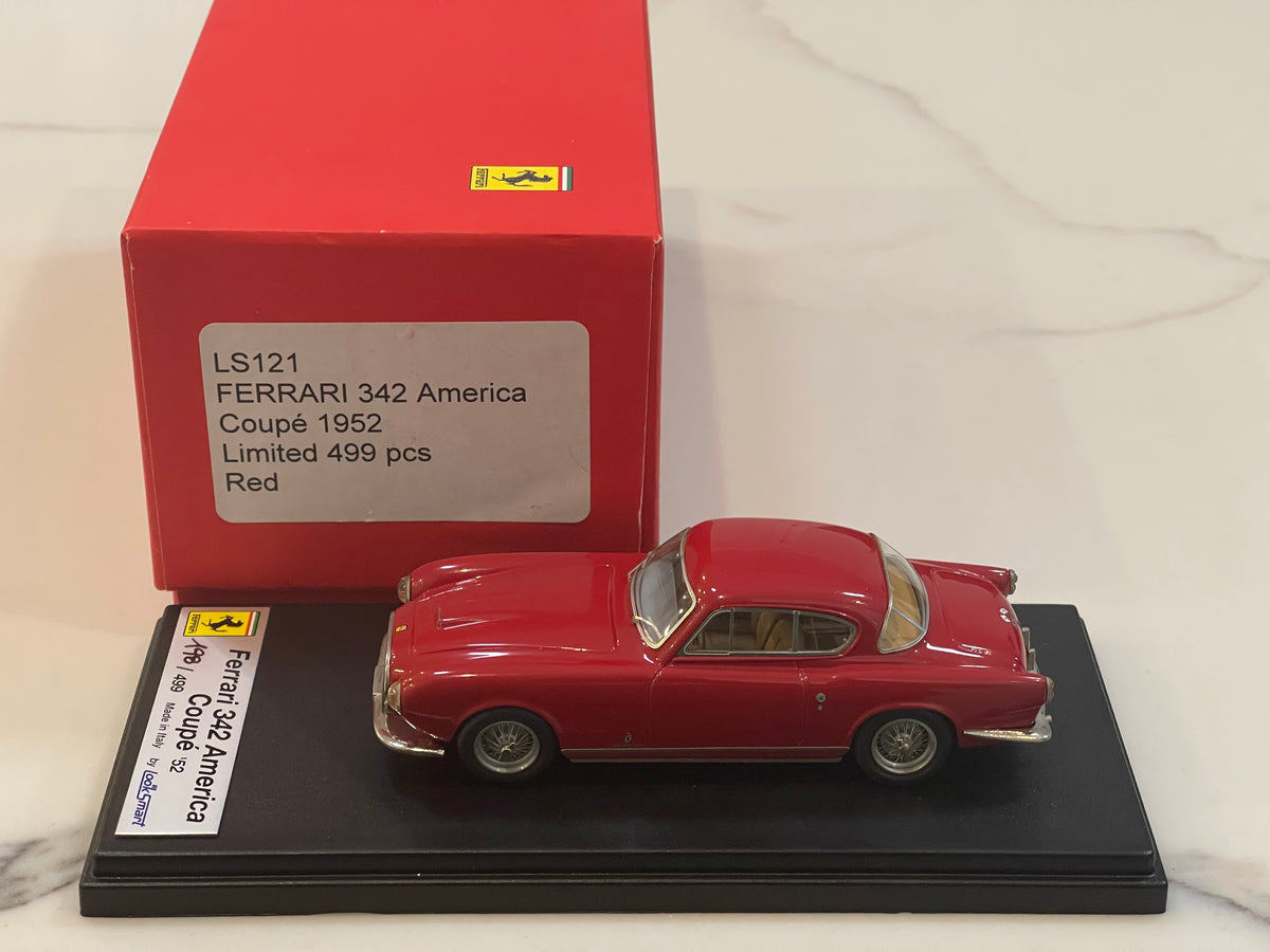 Looksmart 1/43 Ferrari 342 America Coupe 1952 Red LS121