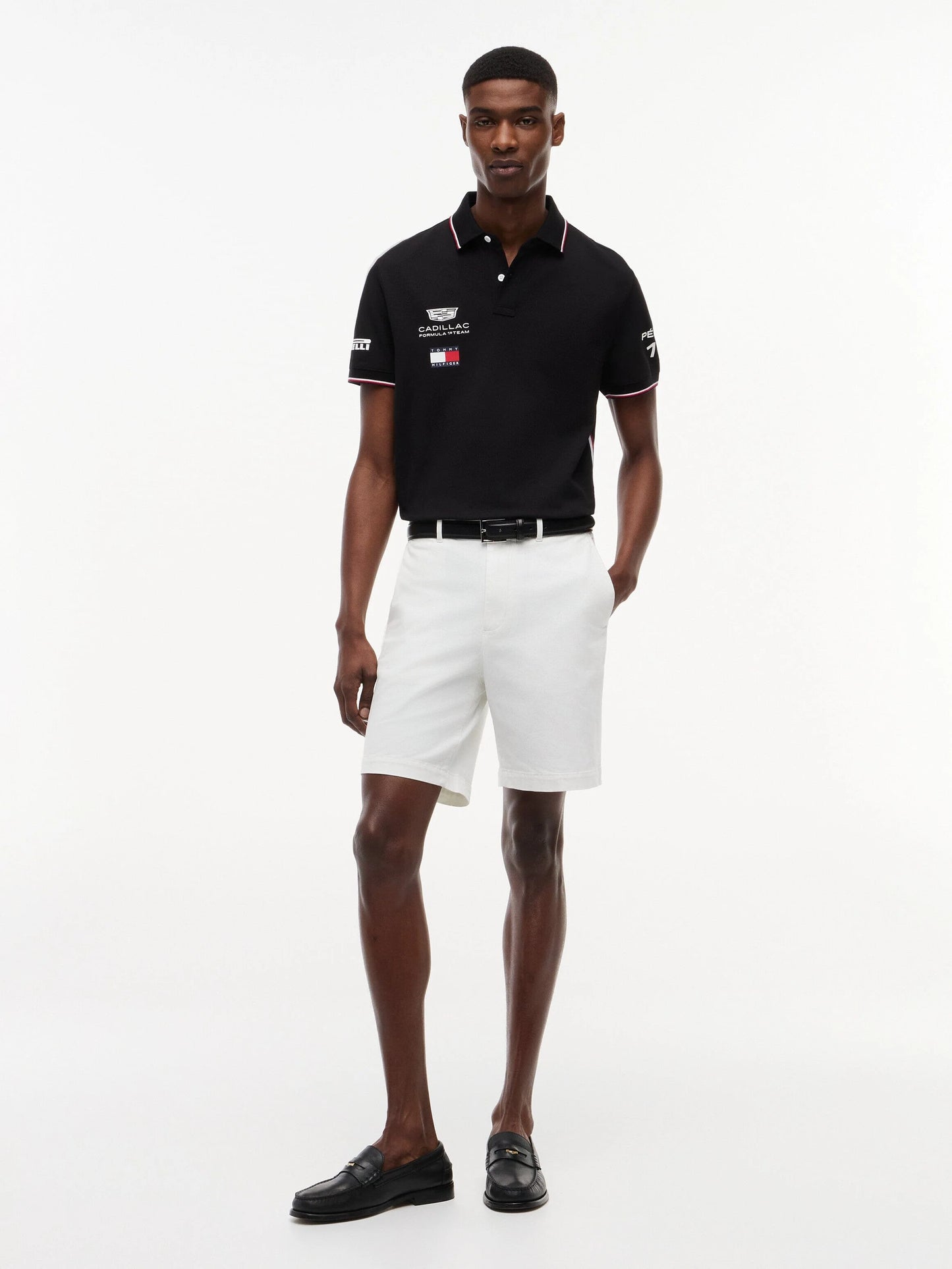 Cadillac F1 Racing 2026 Sergio "Checo" Perez Team Polo Shirt Black