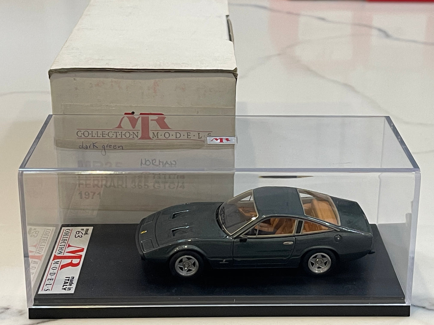 MR 1/43 Ferrari 365 GTC/4 1971 Dark Green MR35