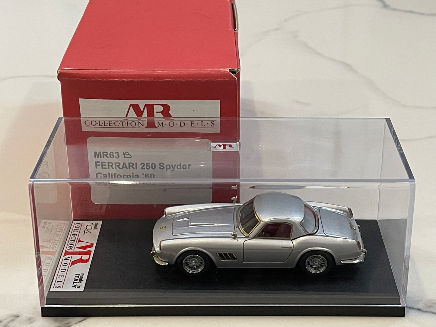 MR 1/43 Ferrari 250 GT California Spider HT 1960 Silver MR63B