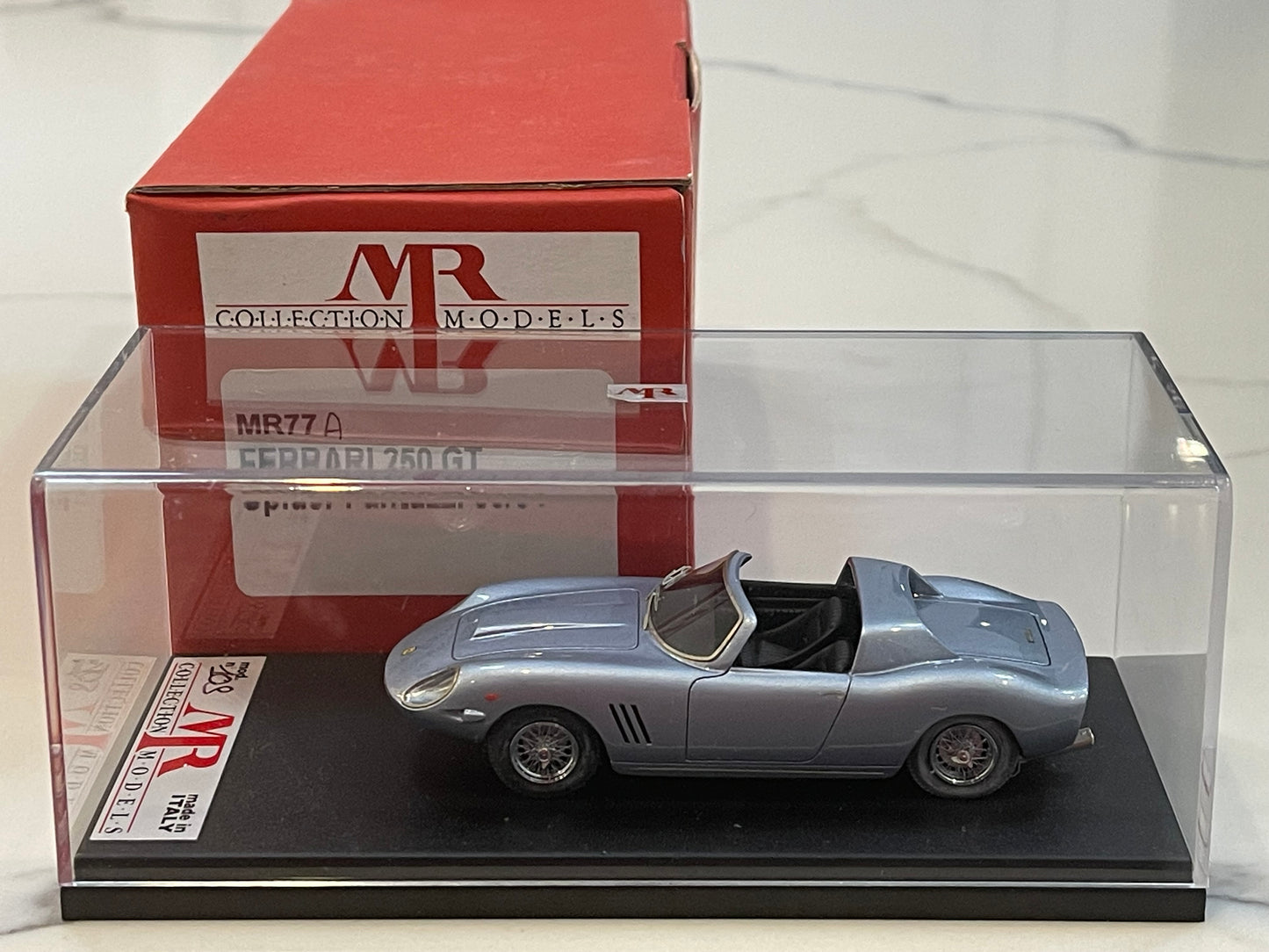 MR 1/43 Ferrari 250 GT Spider Fantuzzi 1963/64 Light Blue MR77A