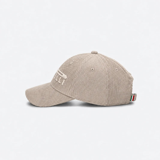 Pirelli Podium Special Edition 2026 Corduroy Adults Cap Off White